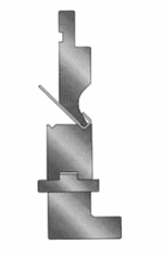 90 Degree Bending with Thin Tip Punch